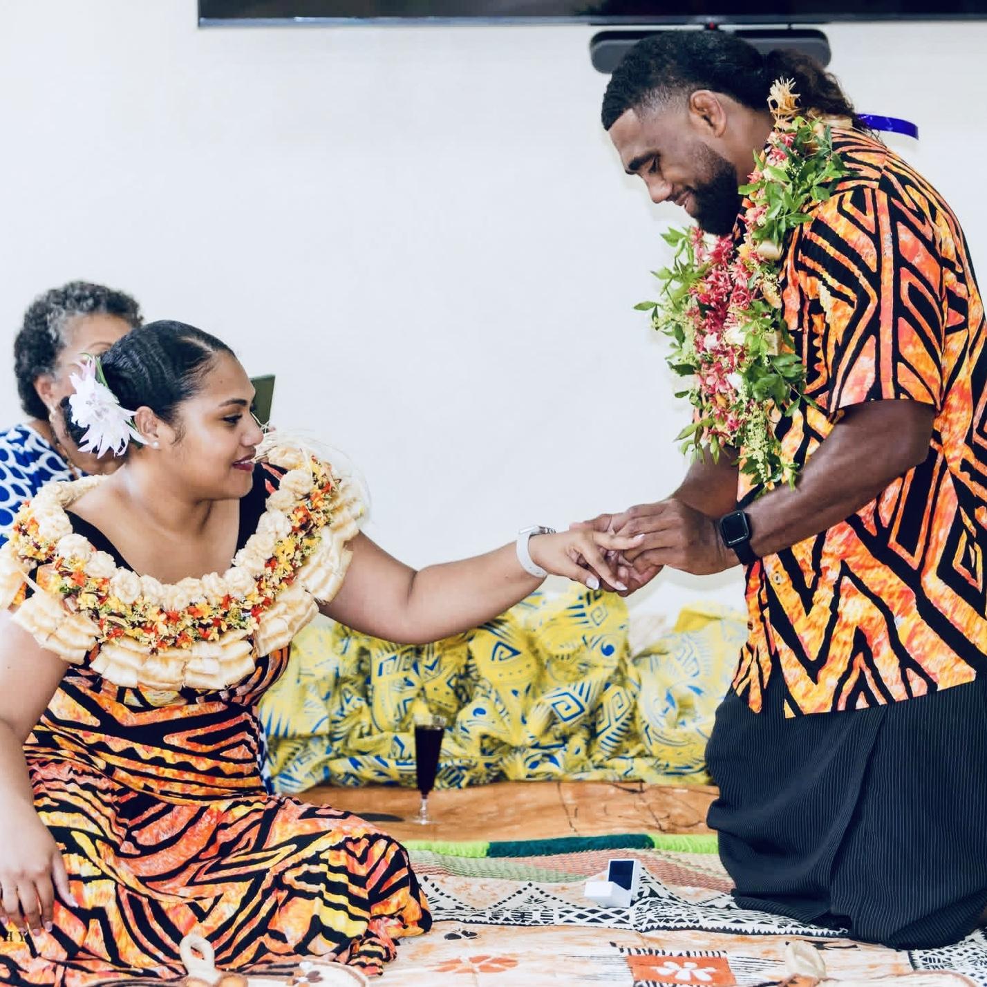The traditional engagement (Ai Lakovi) in December,2025.