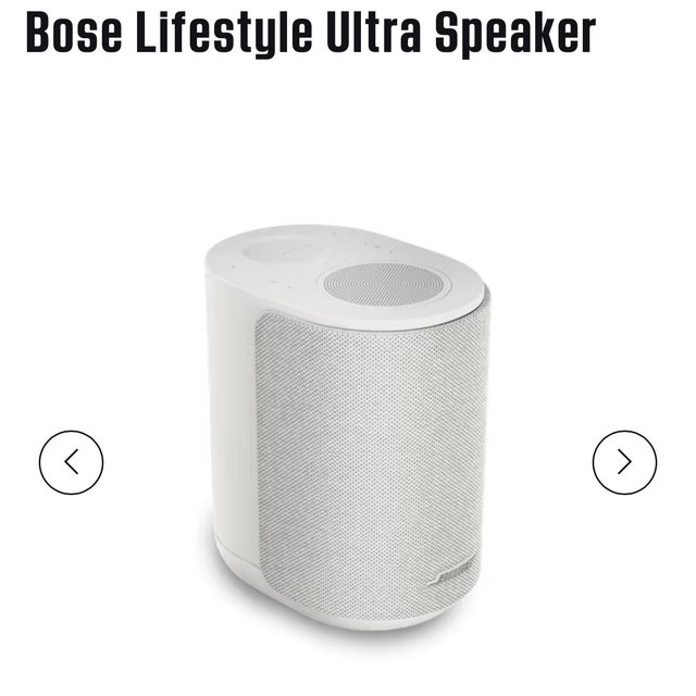 Bose Lifestyle Ultra Speaker- White