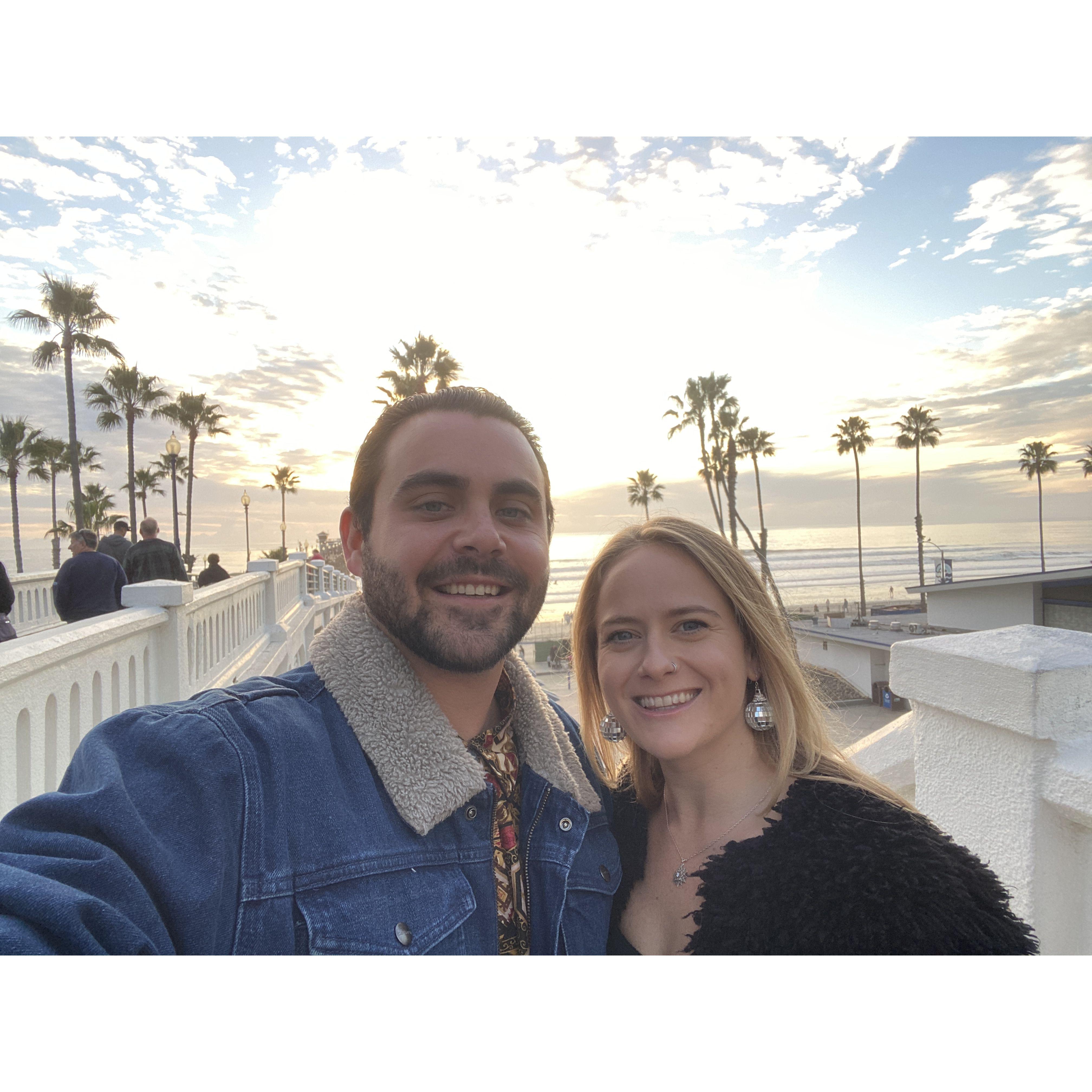 New years Sunset 2023