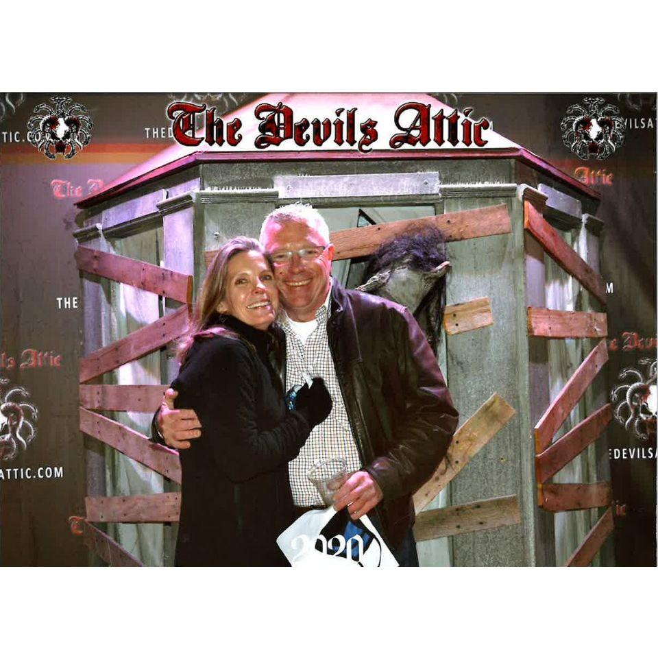 Halloween tradition...the Devils Attic haunted house...this is our first year in 2020!