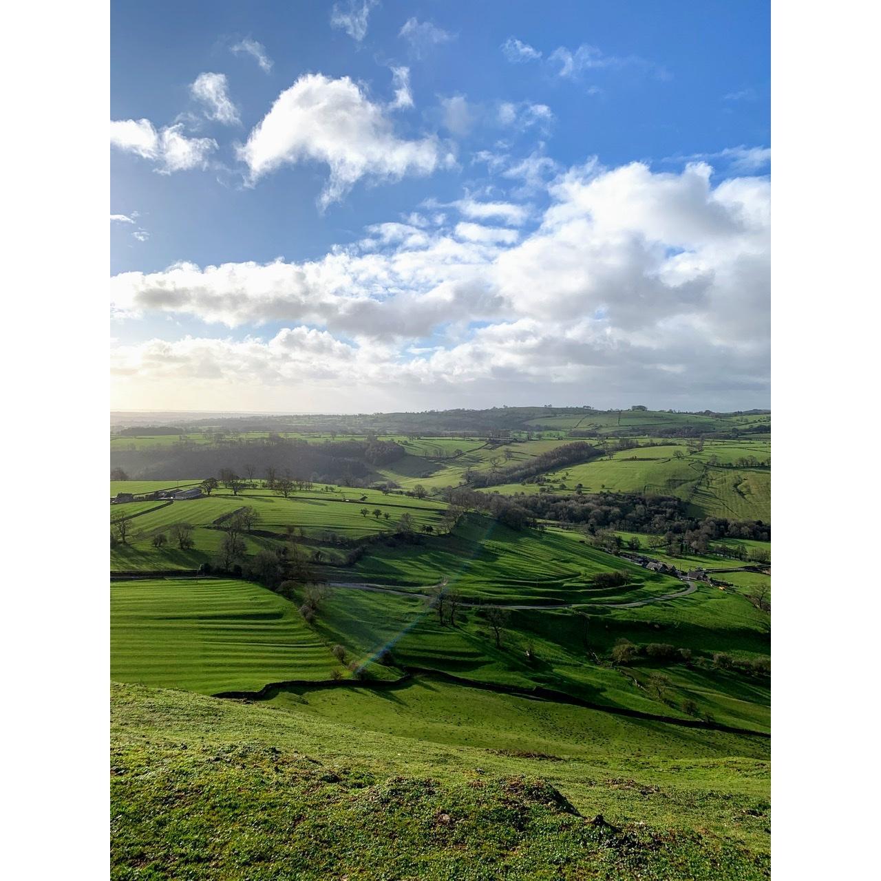This is the view from Thorpe Cloud, which we will be walking up the morning after the wedding! See schedule for more information.