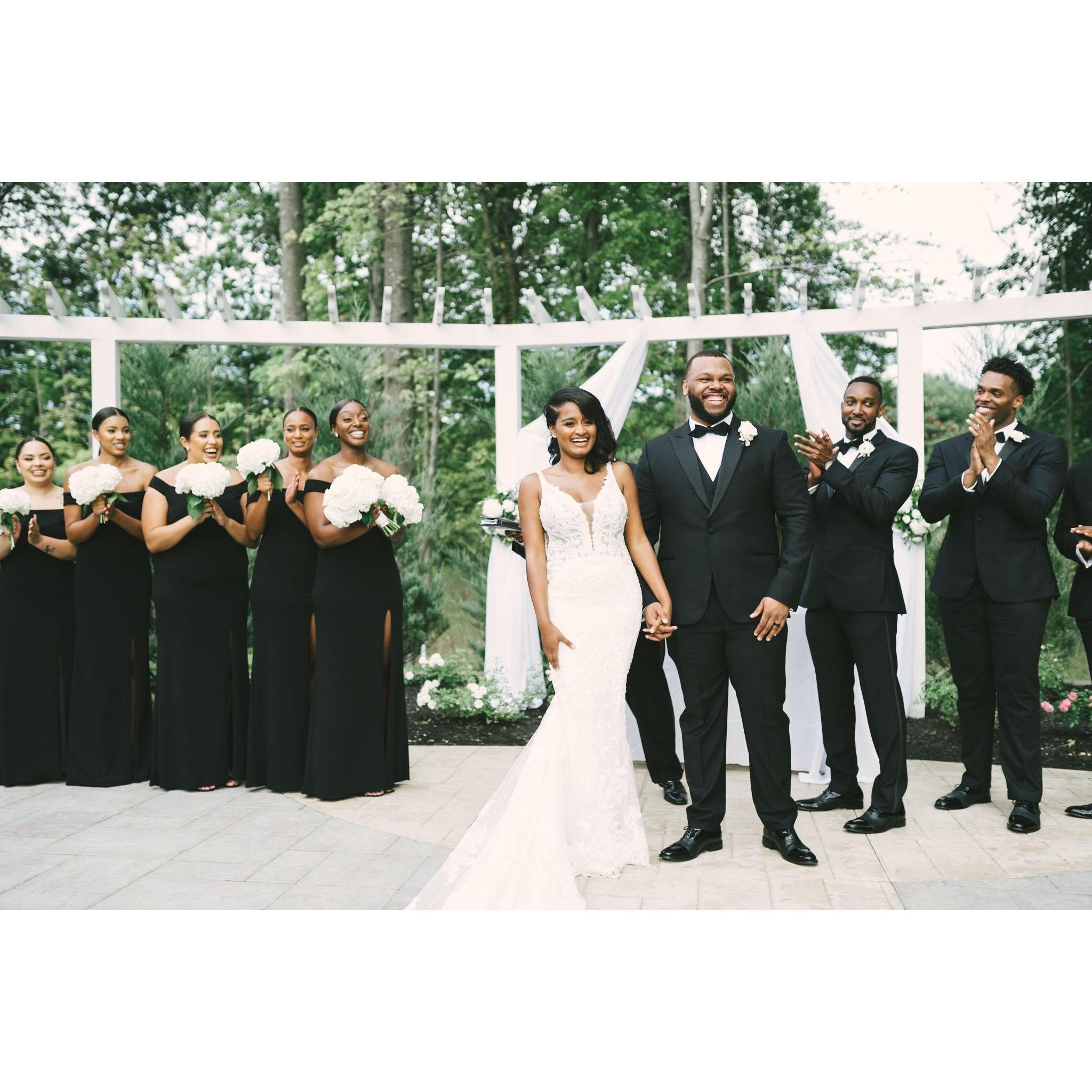 Mr and Mrs Washington