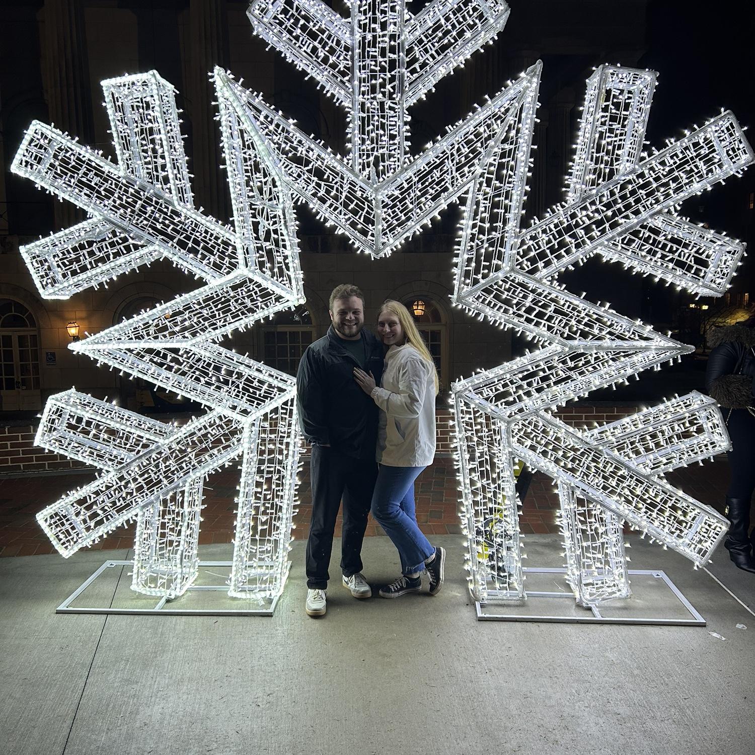 December 6, 2025 - double date in Macon to see the Christmas lights