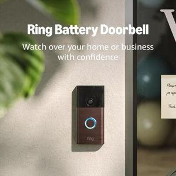 Ring Battery Doorbell | Venetian Bronze