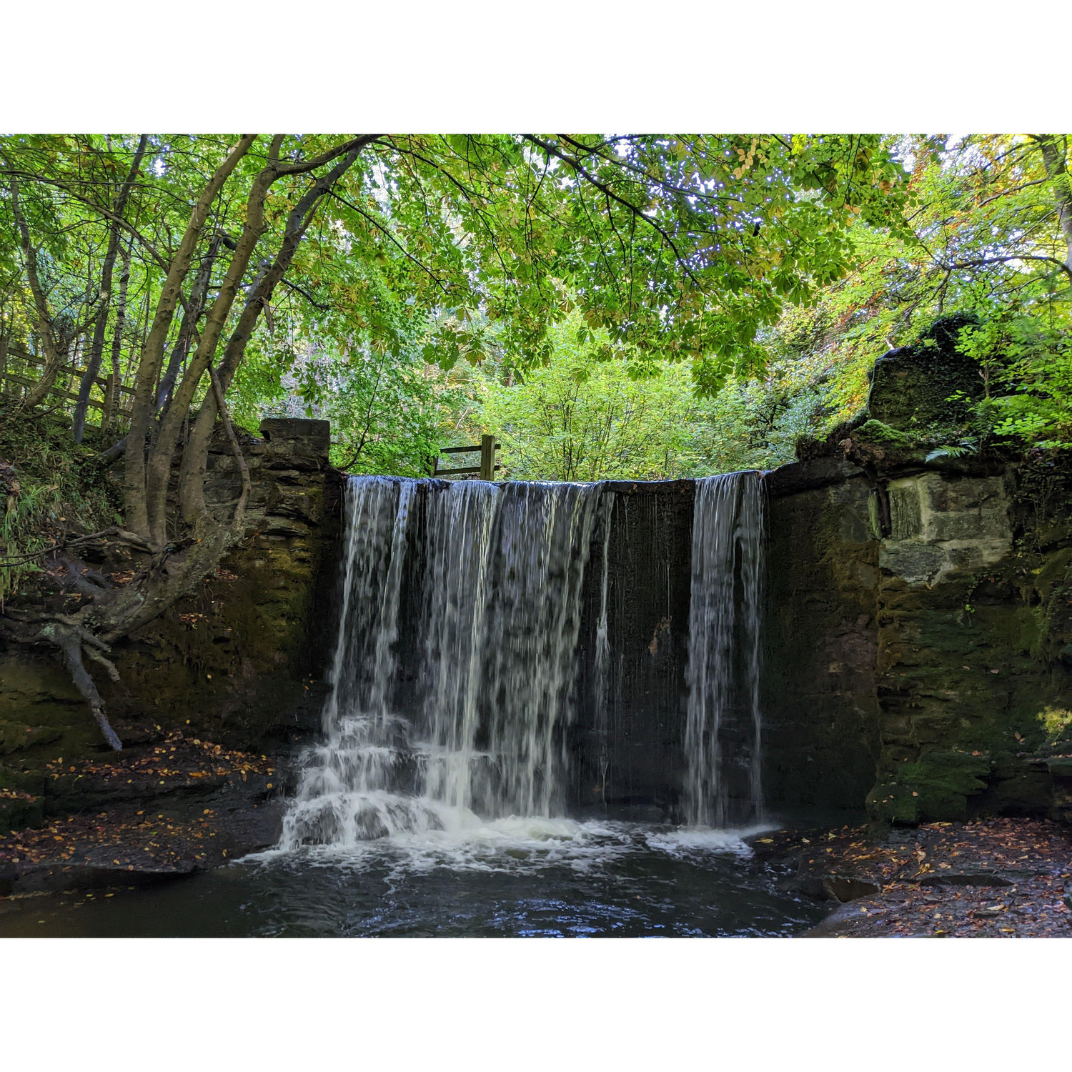 We have a thing for waterfalls. Wrexham, UK.