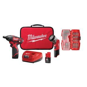 Milwaukee Cordless Drill Set
