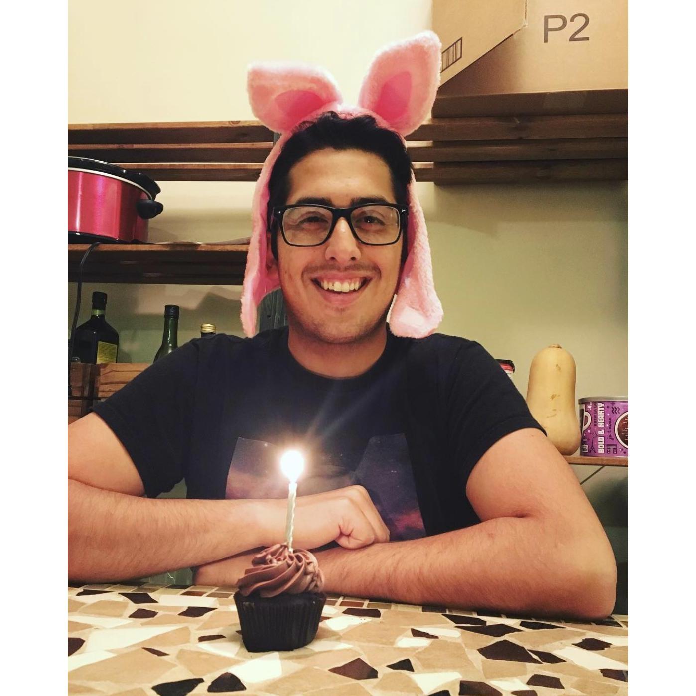 Mickey's 26th, birthday.