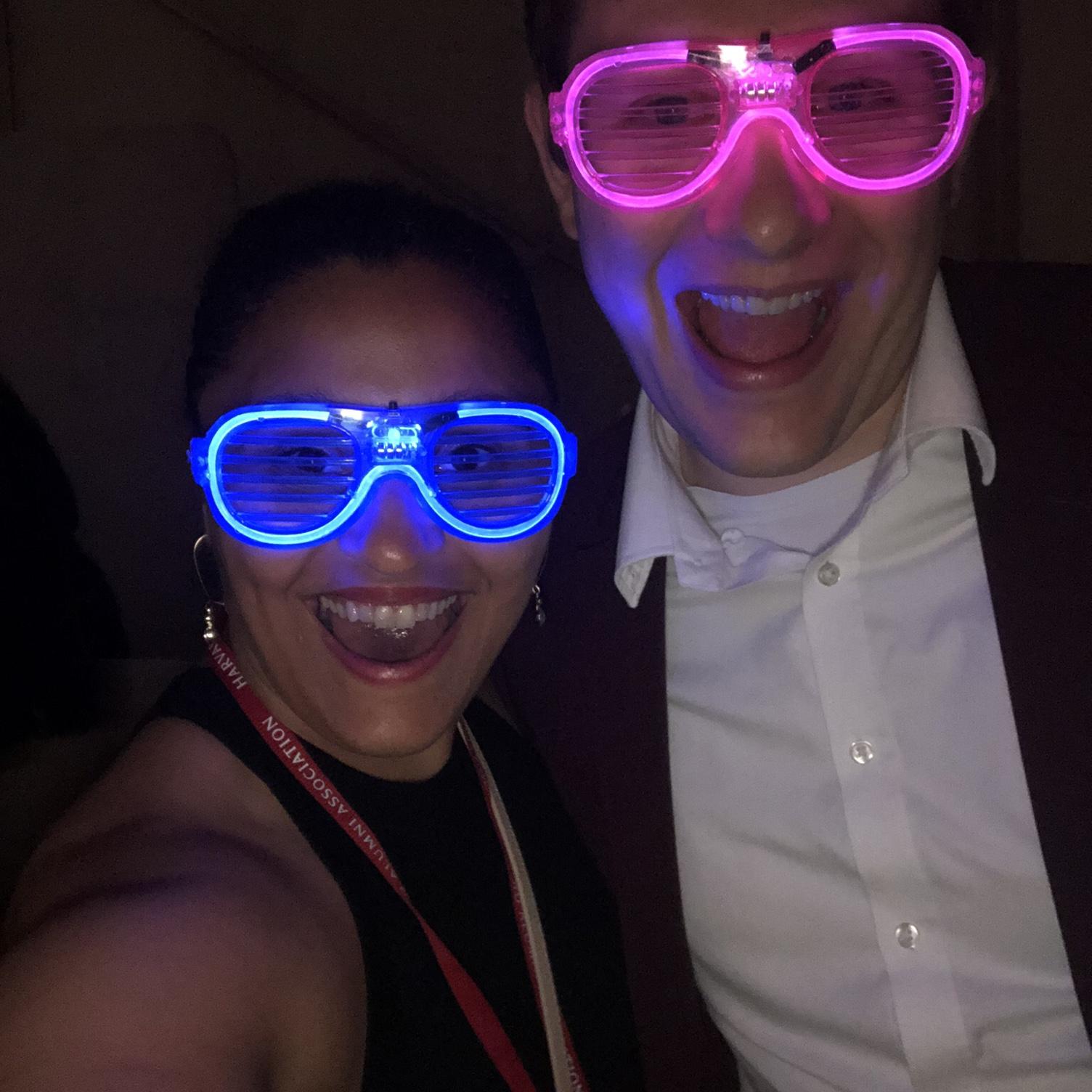 Cool glasses, sore eyes and a blast at Jordan's 10-year college reunion