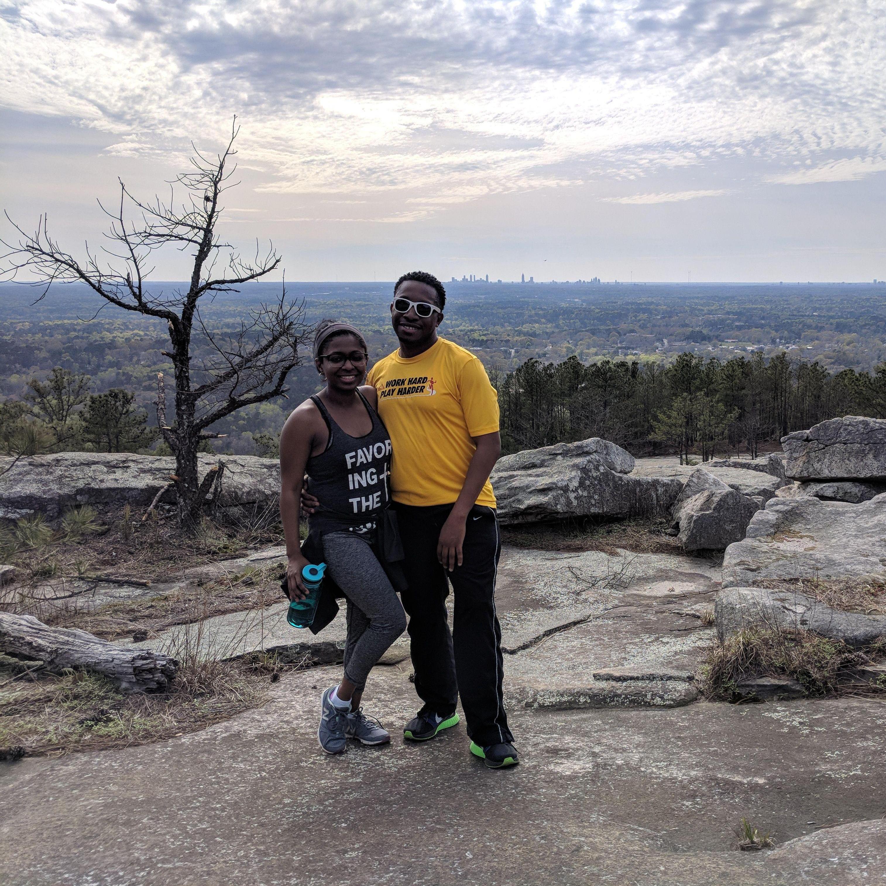 Top of Stone Mountain - April 2018
