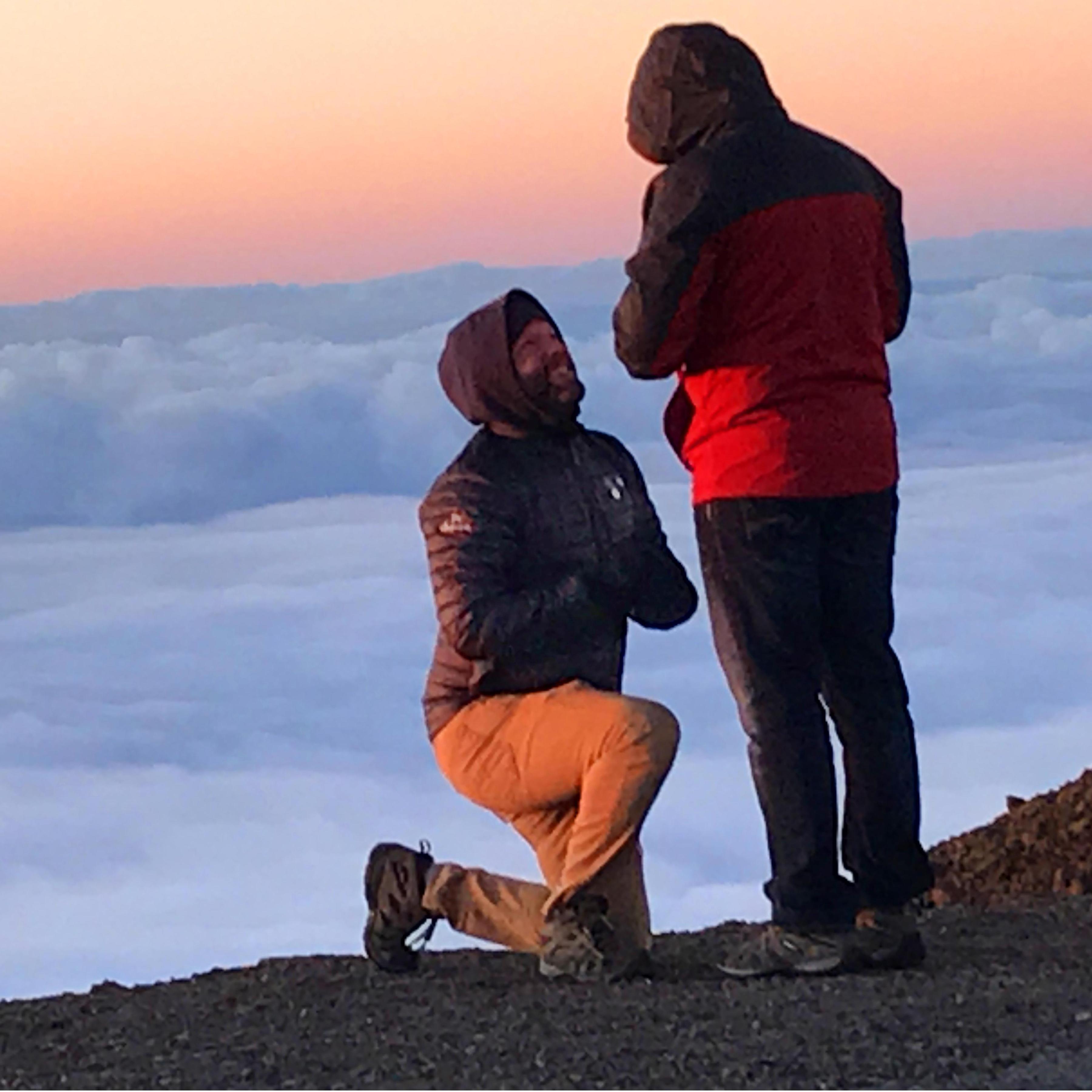 The first sun of 2020 at the Haleakalā Volcano on Maui. Just breathe, Miguel.