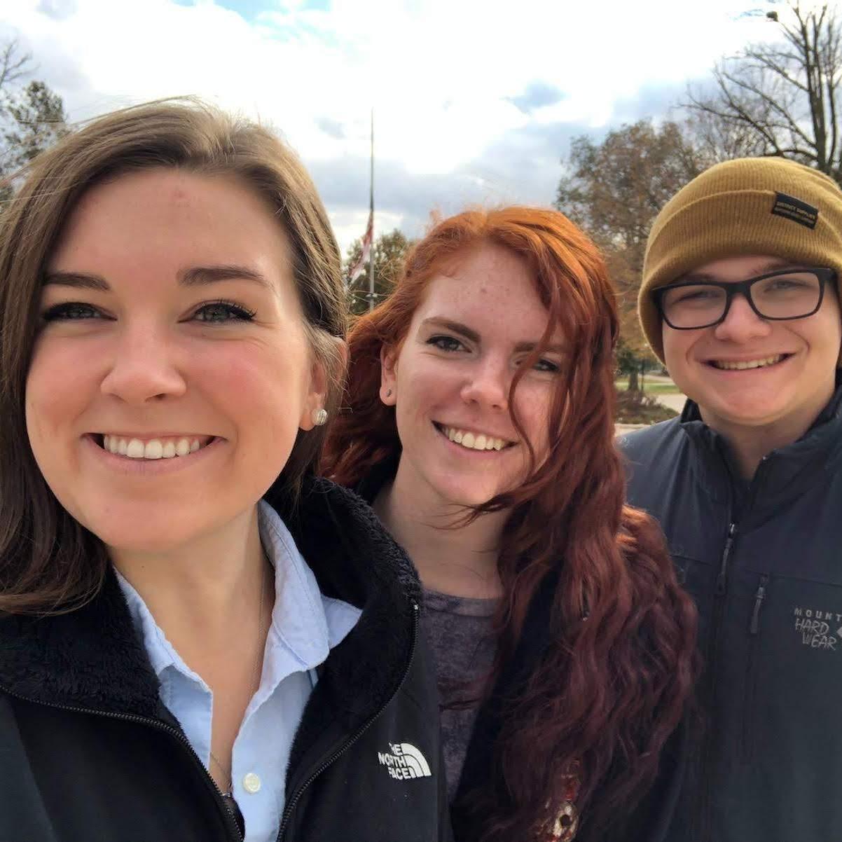 ft. bridesmaid Jasmine Ames, when she visited Wheaton in fall 2019