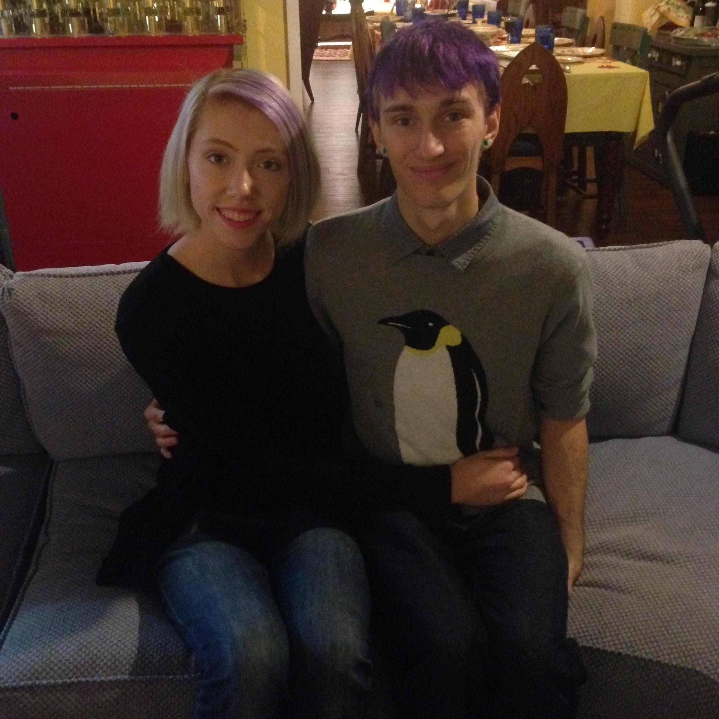 Alex's first Thanksgiving with Madison's Family