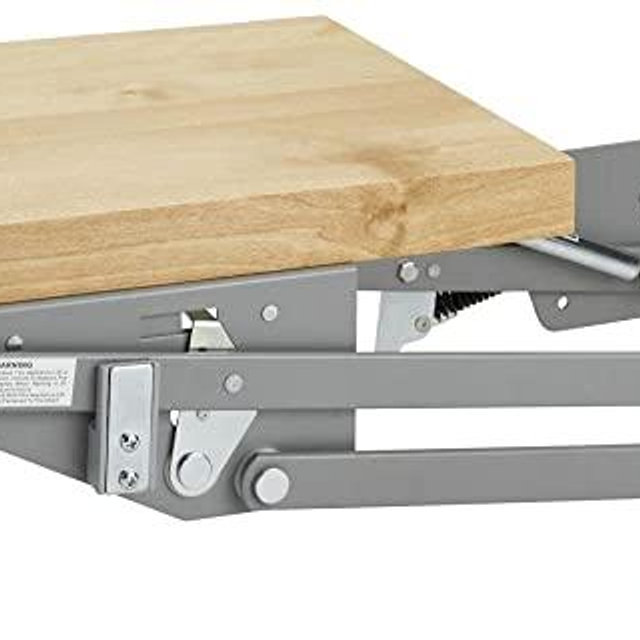 Rev-A-Shelf Heavy Duty Appliance Lift with Maple Shelf Soft Close, Standard