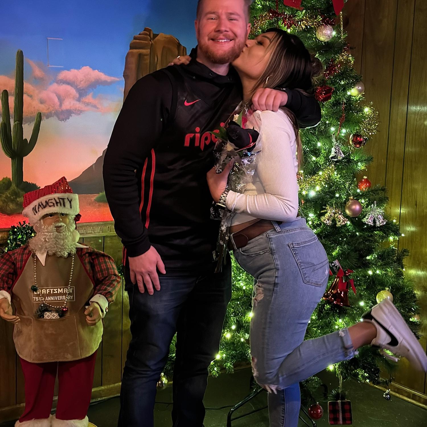 Our second date!(Blazer game)