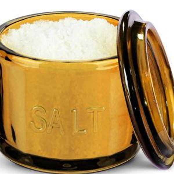 KooK Glass Salt Cellar in Vintage