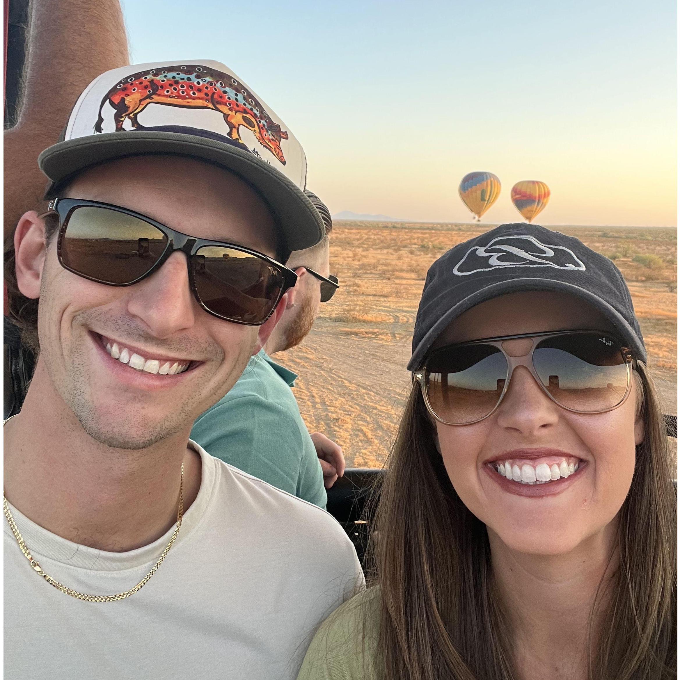 Hot Air Balloon ride in Phoenix!