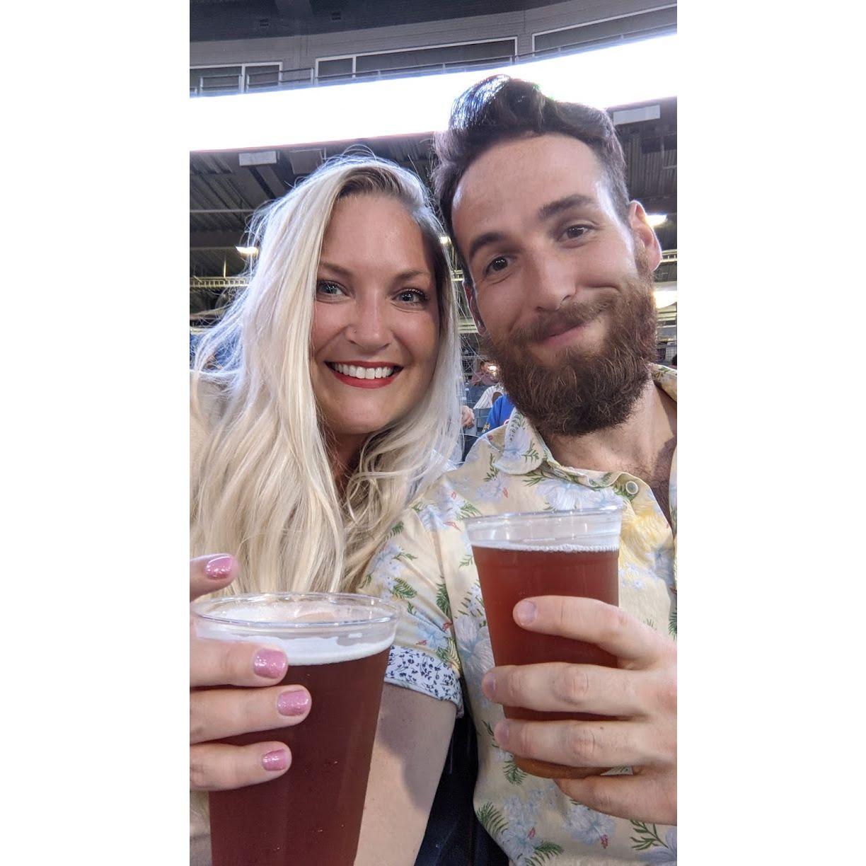 Cheers to the Padre's in San Diego!