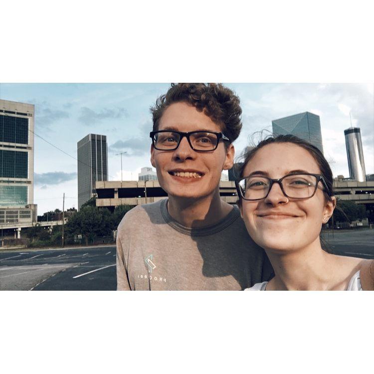 From when Jo came to visit Drew in GA. The "first" date.
