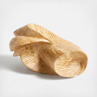 Chamfer Abstract Wood Sculpture by Athena Calderone