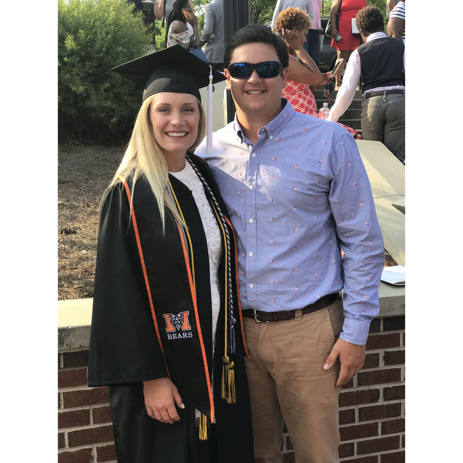 Emma's undergrad graduation, 05/2018.