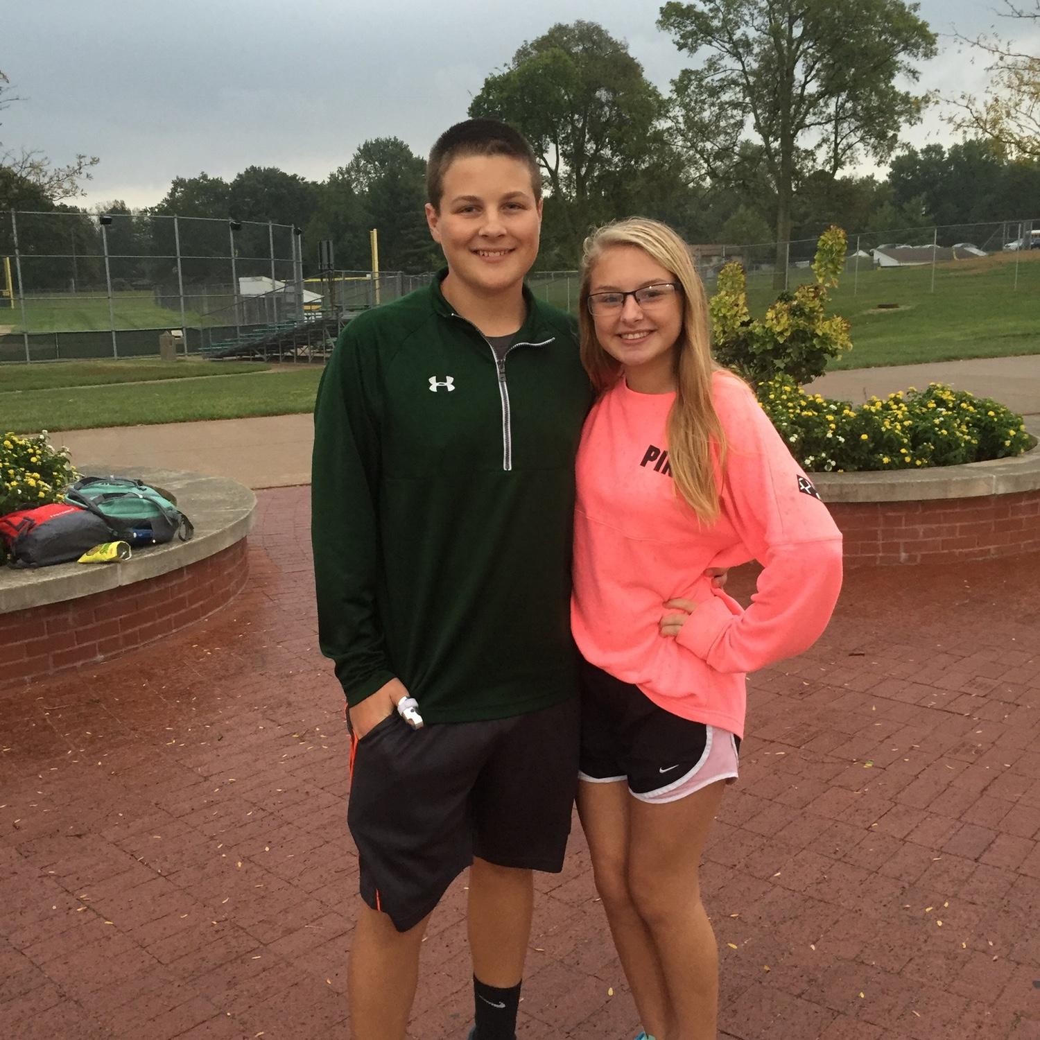2015 - Us at a soccer game after school