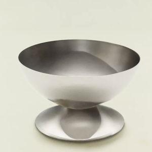 SHINY METAL ICE-CREAM CUP