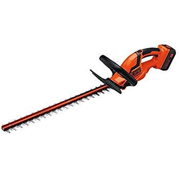 BLACK+DECKER LHT2436 40-Volt High Performance Cordless Hedge Trimmer, 24-