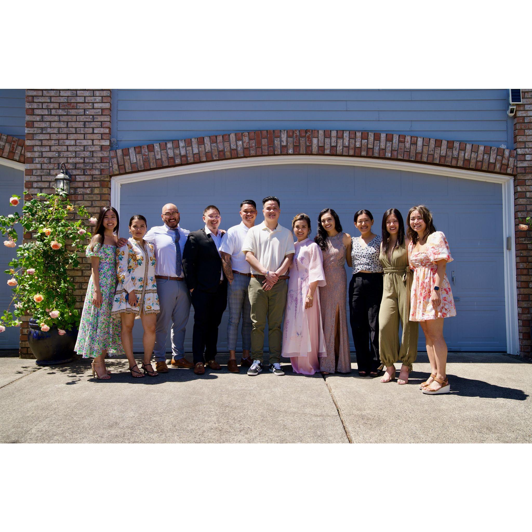 Our engagment ceremony (06/03/2023)