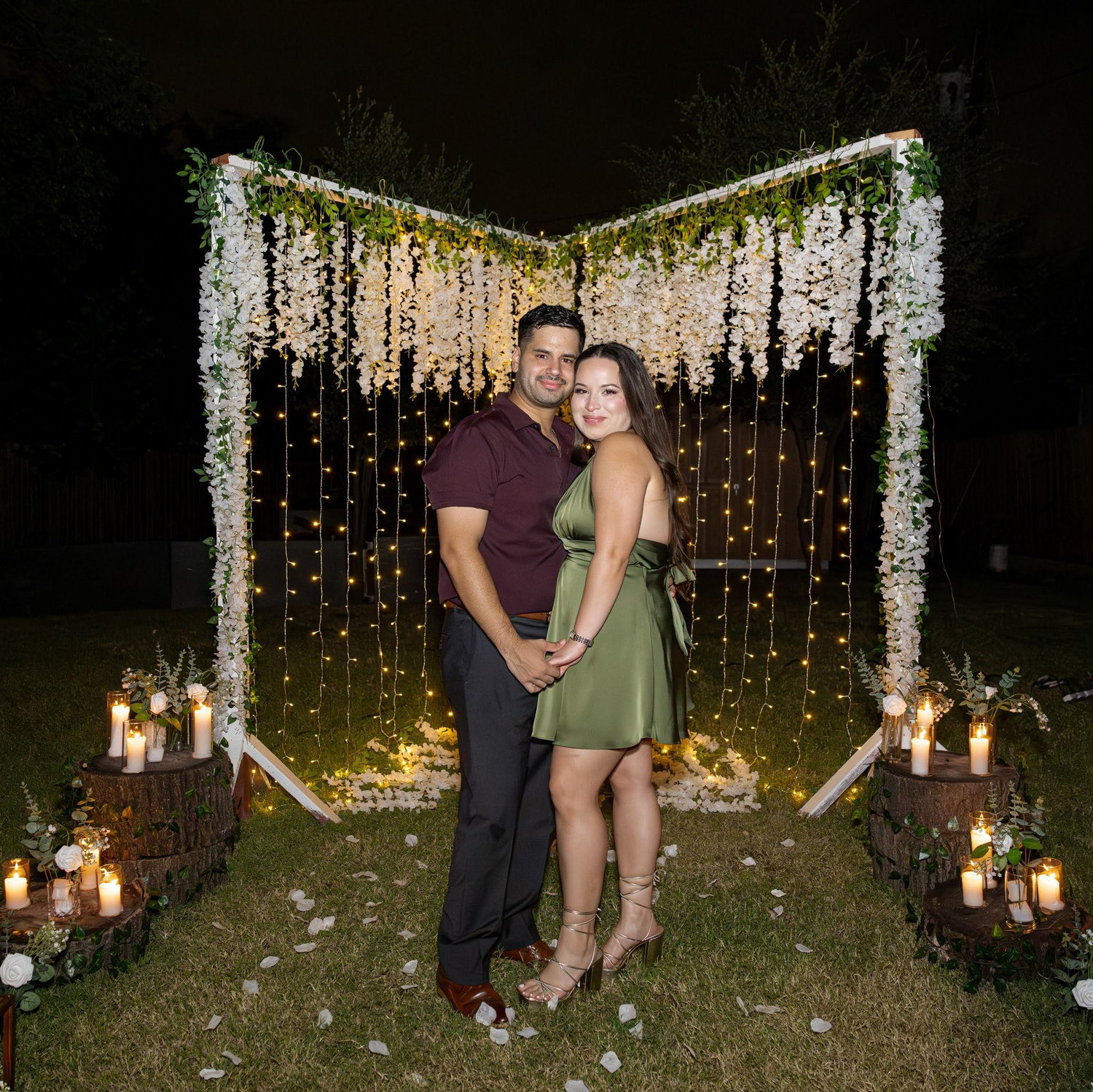 Andres proposed to Isabela on August 29, 2025.