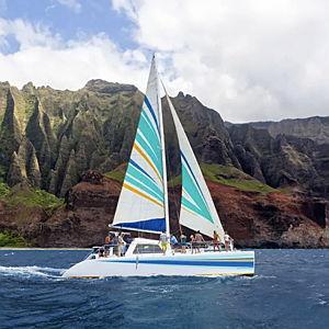 Snorkle-Sail on Kauai