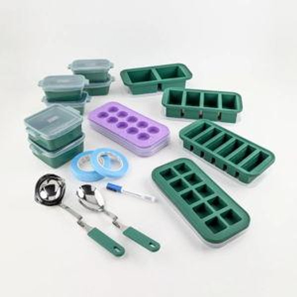Complete Freezer Tray & Bakeware 29-Piece Set - Kale