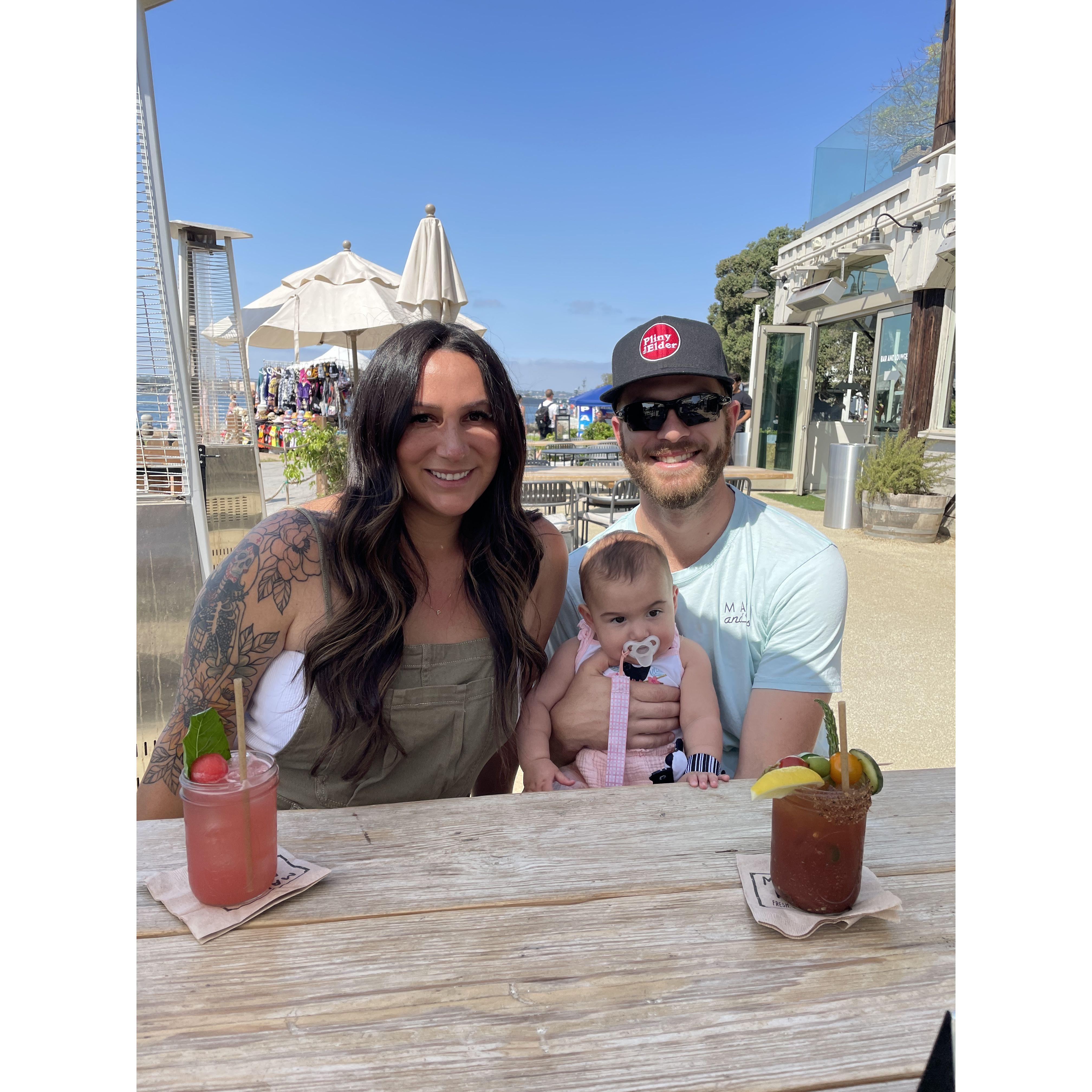 Our first trip to San Diego as a family of 3
