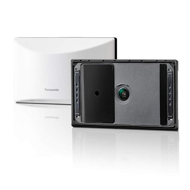 Panasonic HomeHawk Window Home Monitoring Camera for Outdoor Monitoring, Mounts to Inside Window, Color Night Vision, Wide Angle, 24/7 Full HD Recording, Person Detection, Alexa Compatible KX-HNC500