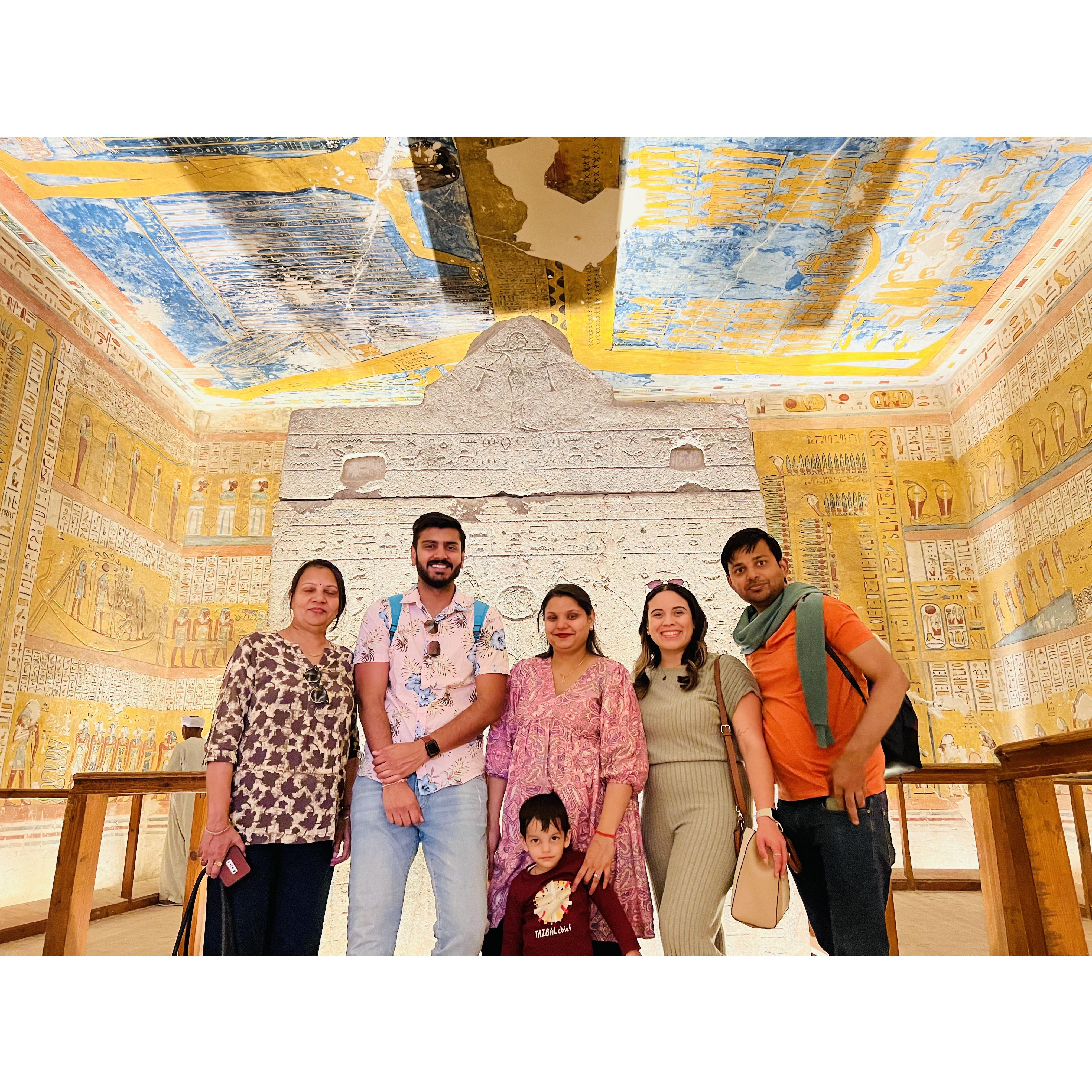 First trip with Abhinav's Family- Luxor, Egypt