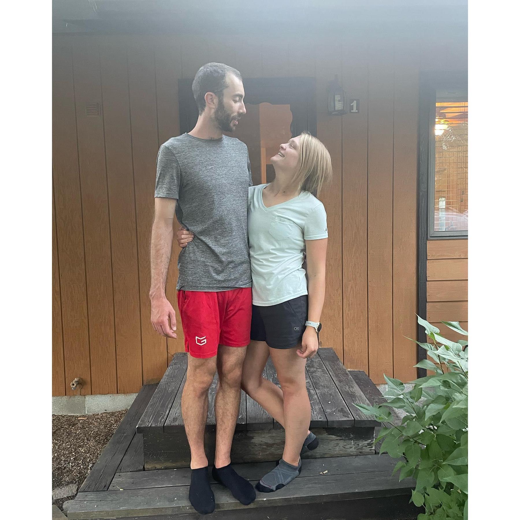 When we first moved in together