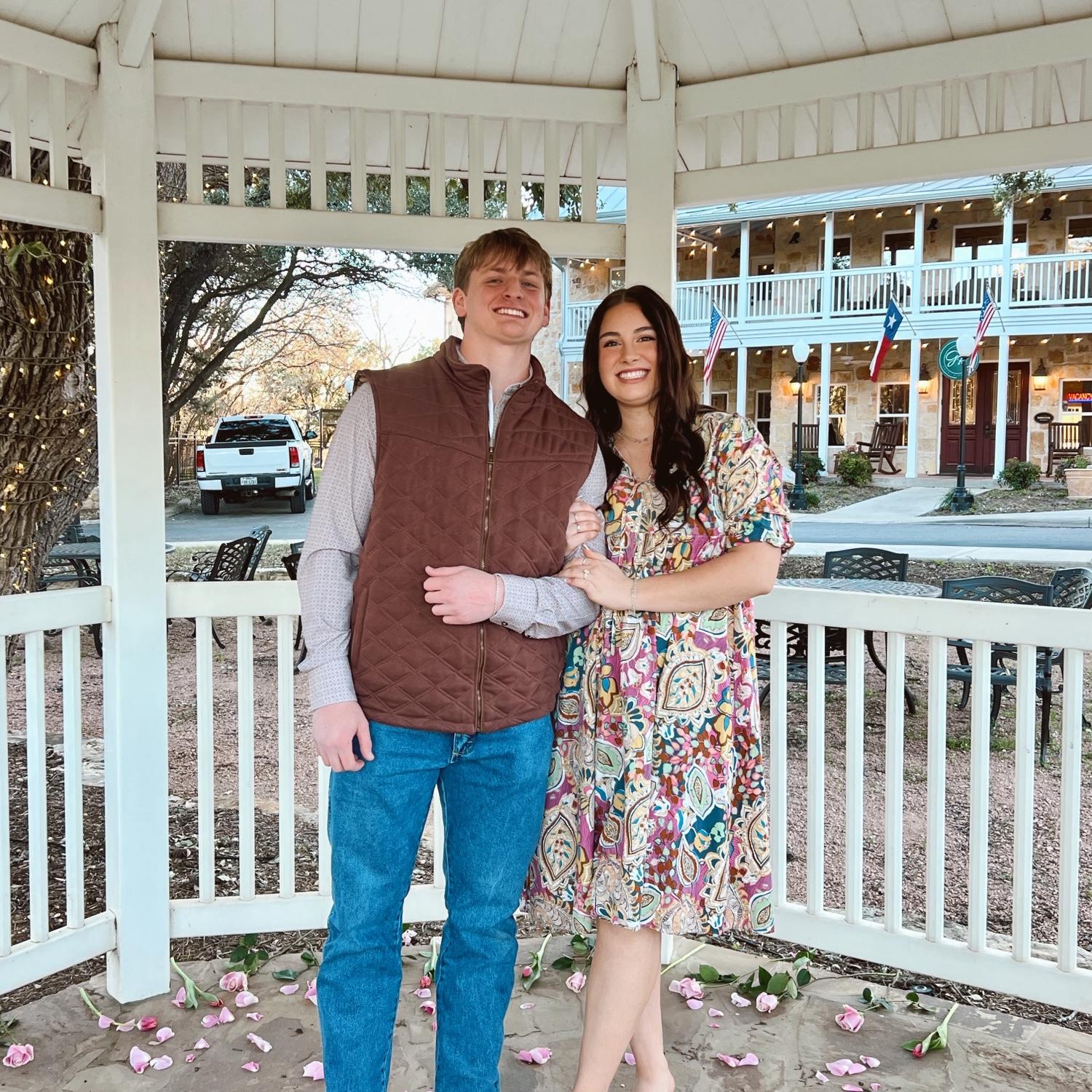 The day we got engaged!