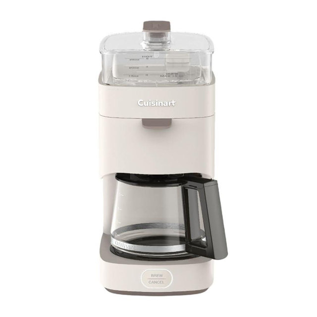 Cuisinart Soho 5-Cup One-Touch Operation Coffeemaker with Removable 25 Oz Water Reservoir and Integrated Coffee Scoop (Truffle)