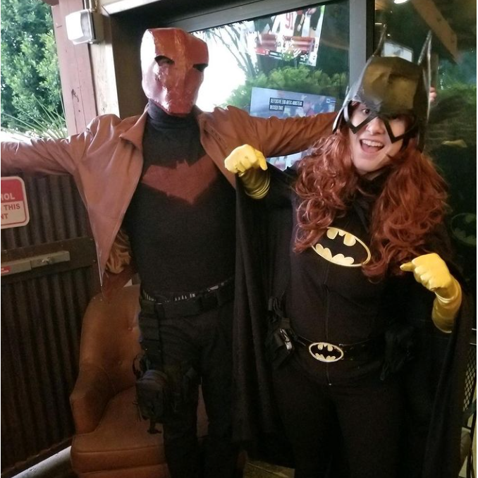 Halloween 2019: Red Hood and Batgirl