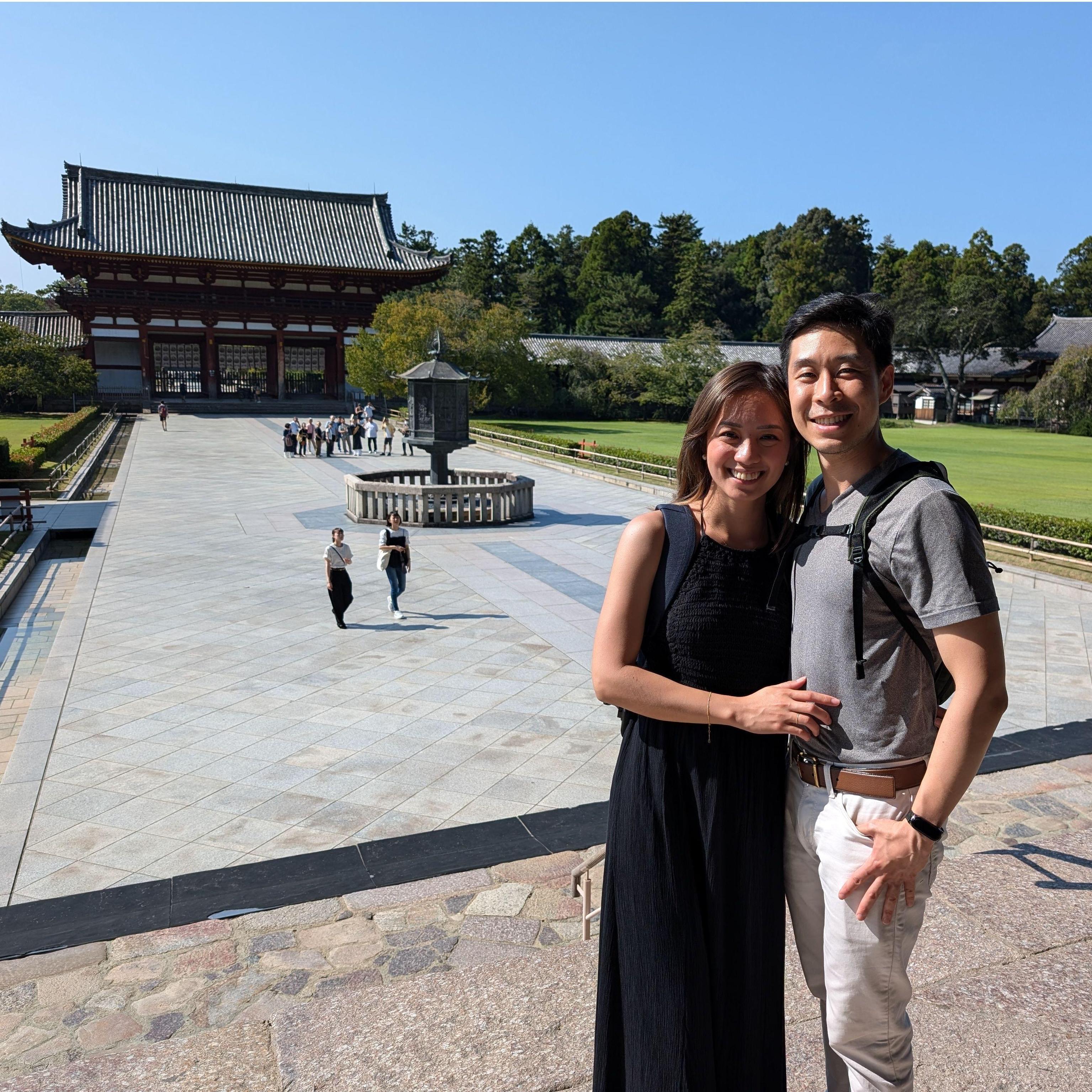 Temple in Nara, Japan