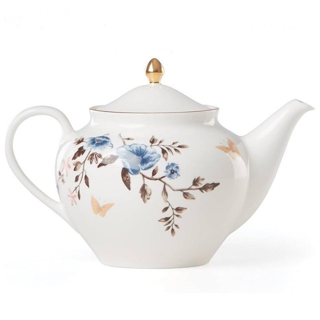 Lenox Sprig & Vine Teapot, 2.00 LB, Multi