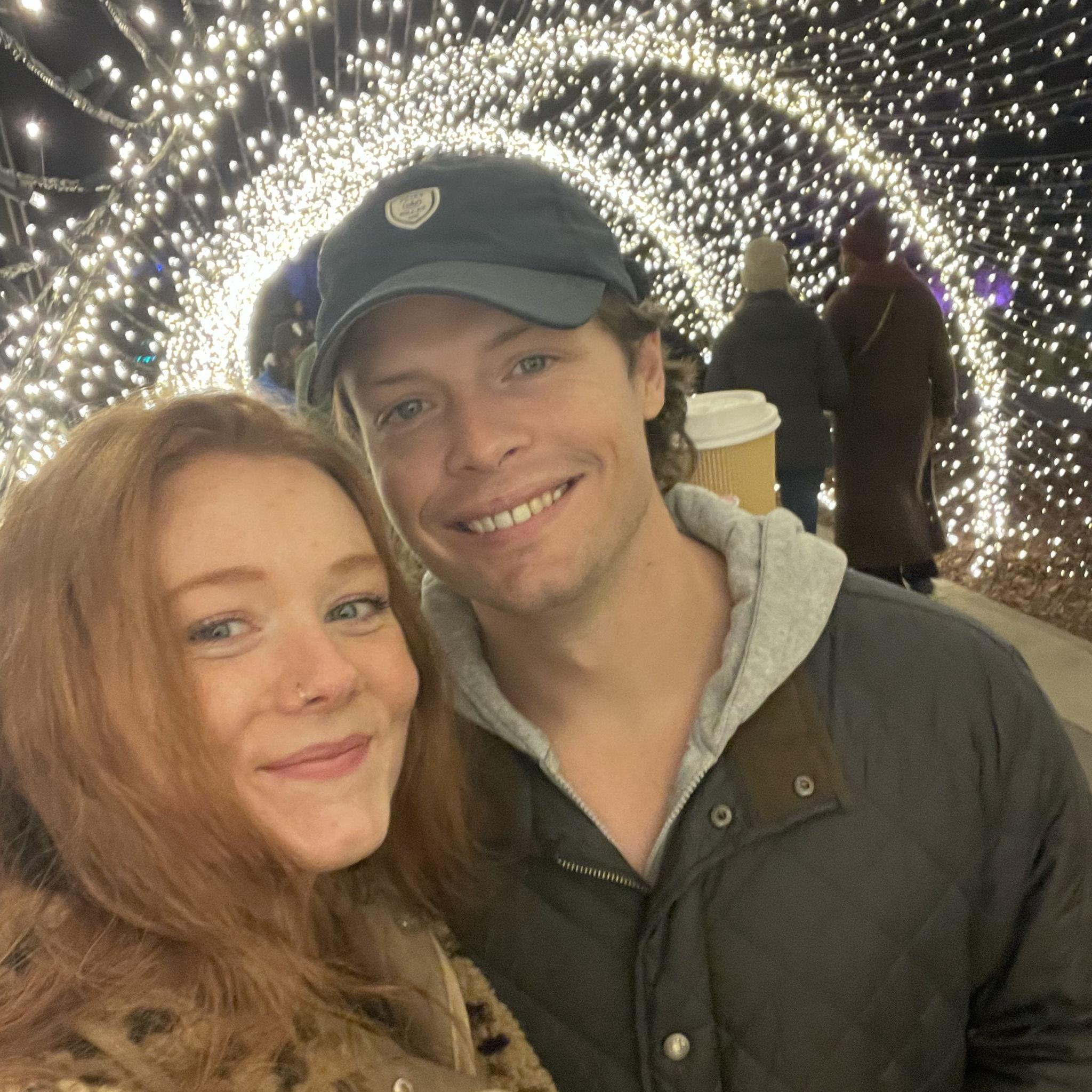 Every year I make Dalton take me to the lights at the Atlanta Botanical Gardens - I added this picture because the spacing looked awkward and if you've gotten this far on the website I am truly impressed! so please enjoy :)
