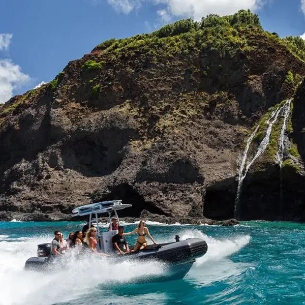Capt Andy’s Zodiac boat tour