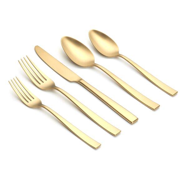 Verena 20 Piece Flatware Set, Service for 4