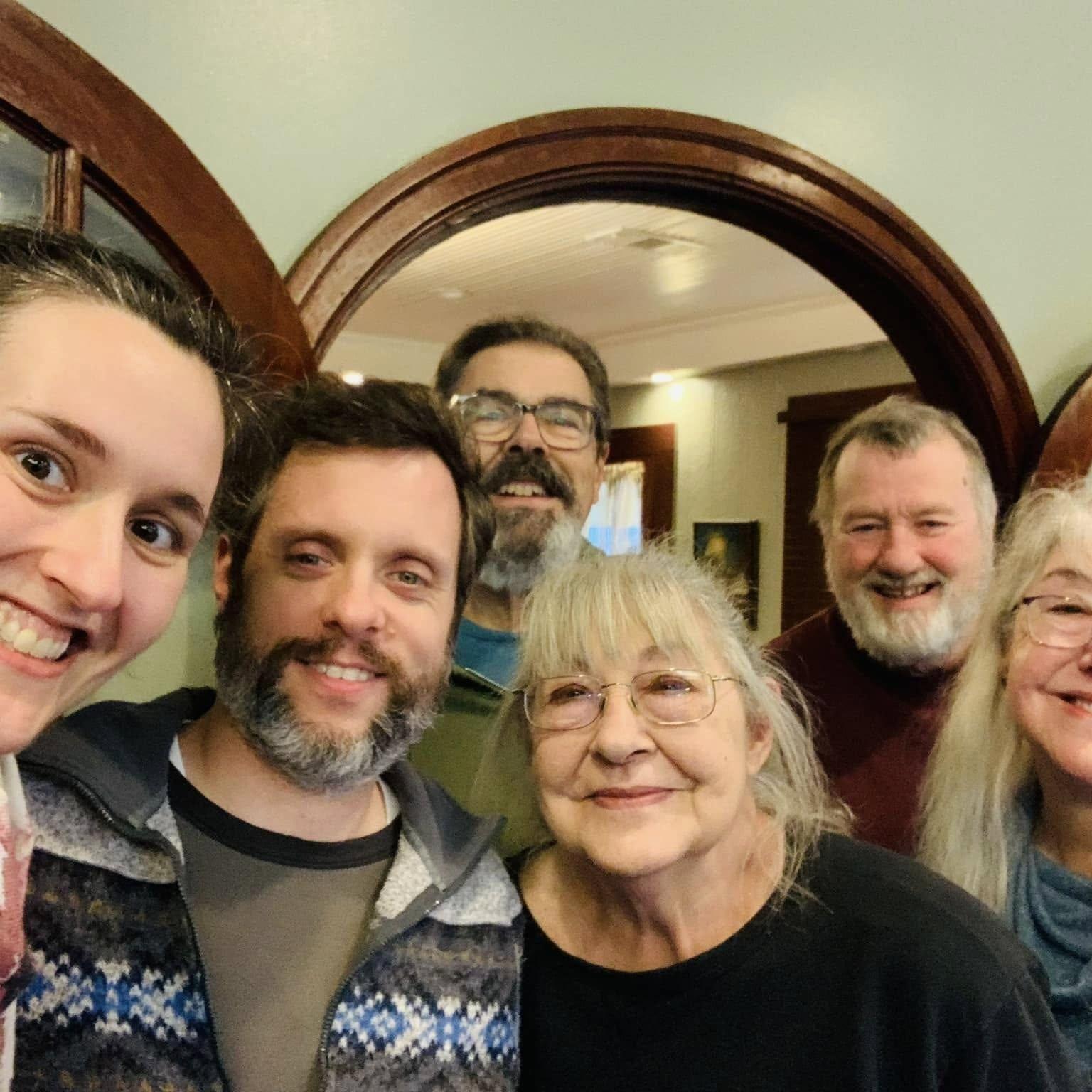 Jered blends right in with the Hernandez krewe...