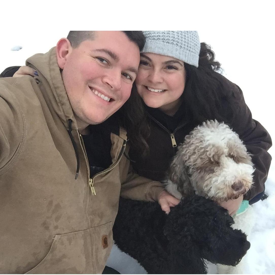 Snow day with the pups!