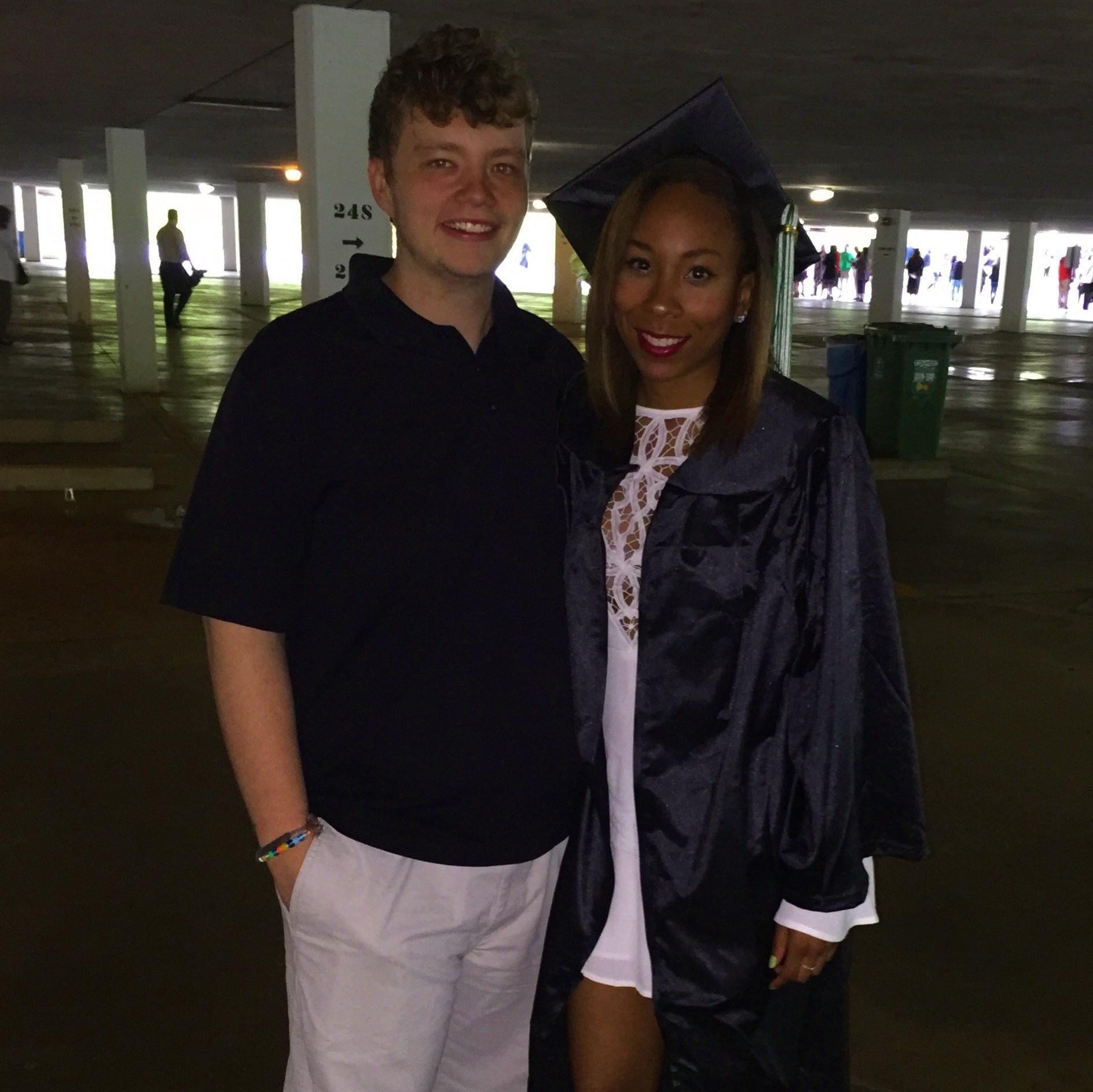Kailyn's OU graduation.