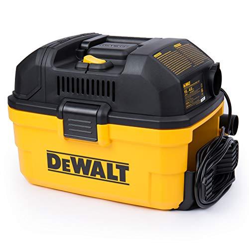 DeWALT Portable 4 gallon Wet/Dry Vaccum, Yellow