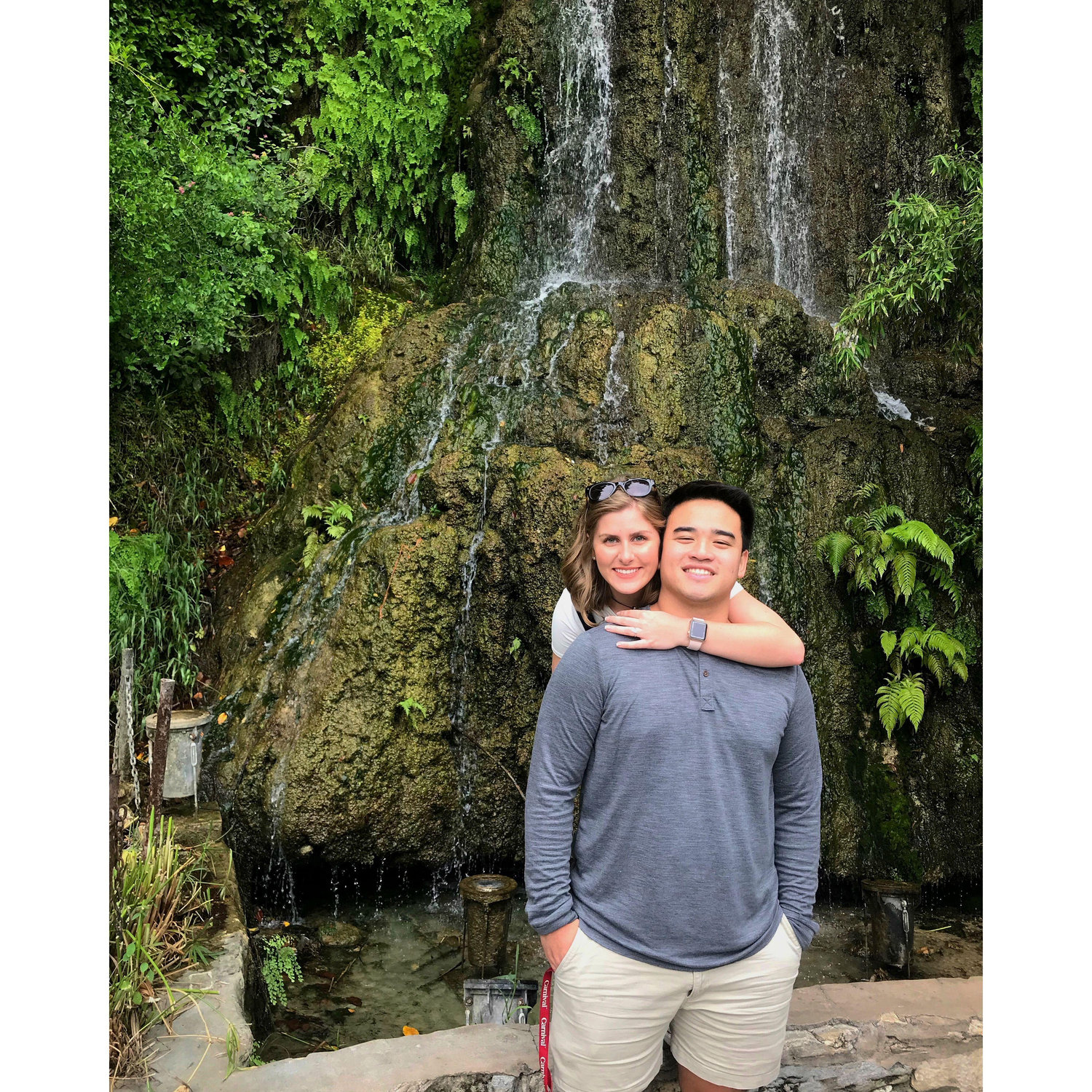Botanical Gardens in San Antonio for our 3 year anniversary!