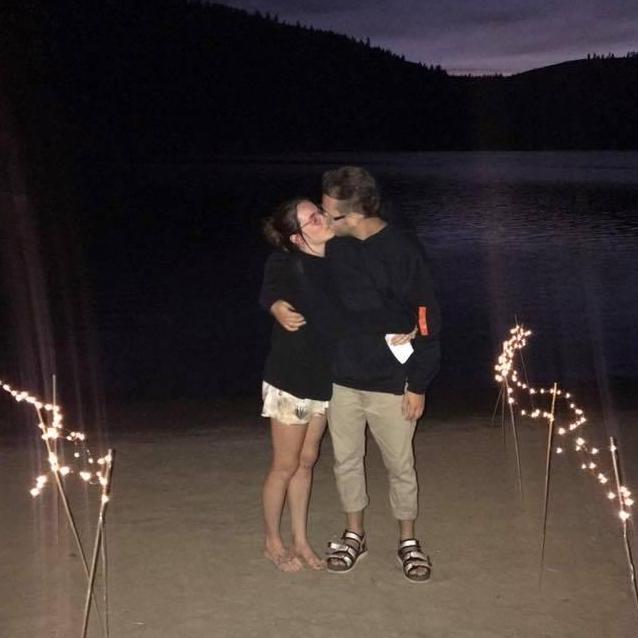 THE NIGHT SHE SAID "YES!"