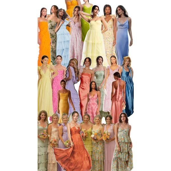 Satins, tulle, and more are welcome!